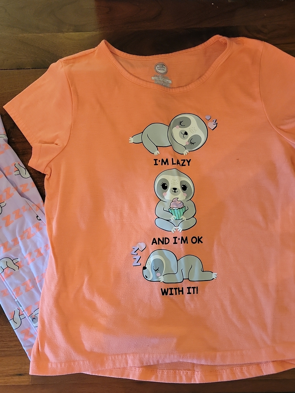 Sloth Pajama Set